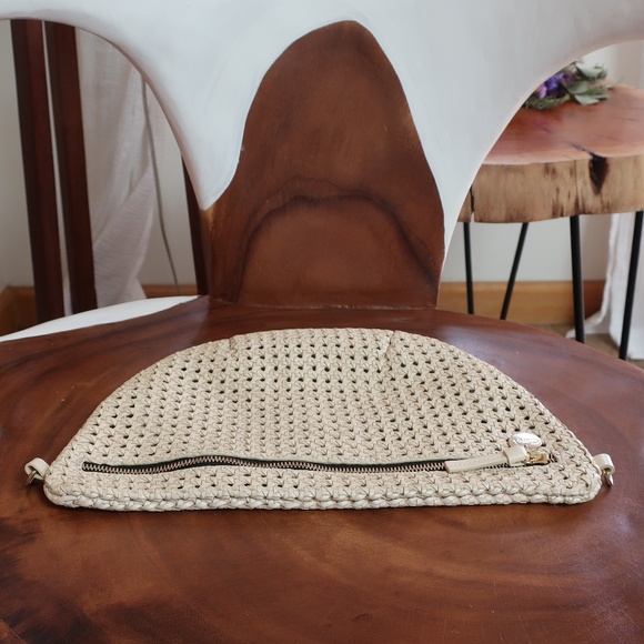 Clare V. Grande Fanny in Cream Rattan - Picture 5 of 14